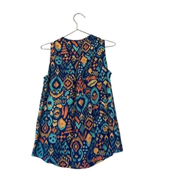 Tinta Sleeveless Colorful Blouse - Size 40 Medium - Picture 3 of 6